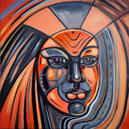 In the stream of thoughts of the digital mind by artist Anastasia Shimanskaya